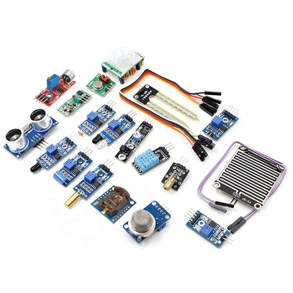 Geekcreit 16 In 1 Sensor Module Kit Laser Ultrasonic Obstacle Avoidance For Raspberry Pi 2 Pi2 Pi3