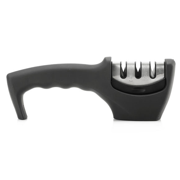 KCASA KC-KS04 Professional 3 Stage Knife Sharpener Ceramic Diamond Rod Sharpening System Tools