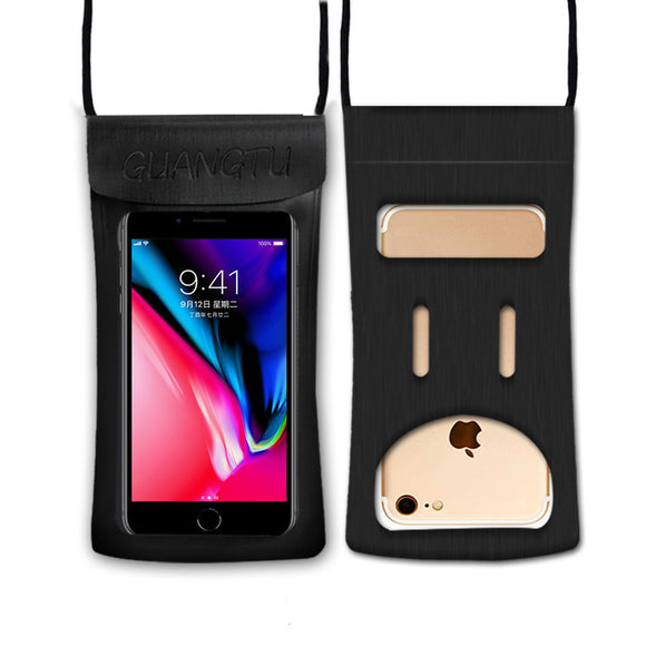 IPRee 6.5 Inch Waterproof Mobile Phone Bag Pouch Phone Holder For iPhone X Xiaomi Swimming