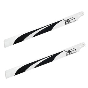 RJX E550W 550mm Carbon Fiber Main Blade For T-rex 550 Gaui X5 KDS Agile 5.5  550 Class RC Helicopter