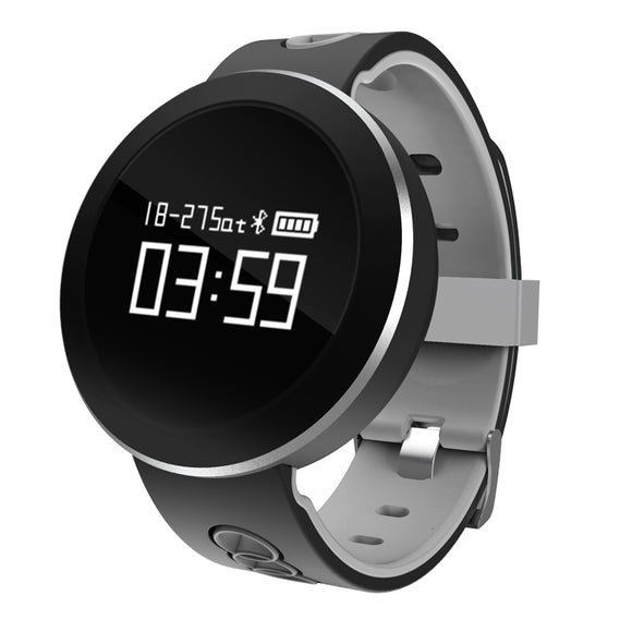 KALOAD Q7 Heart Rate Blood Pressure Blood Oxygen Monitor IP68 Waterproof Smart Bracelet