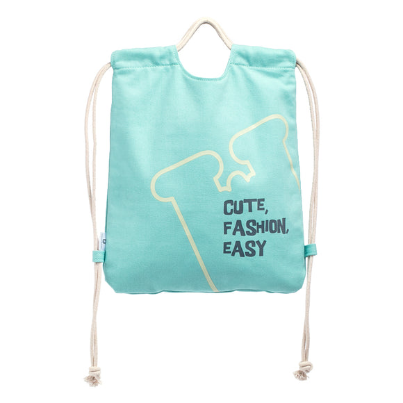 Xiaomi Jordan&Judy 2L Drawstring Canvas Backpack Leisure Shoulder Bag Handbag Outdoor Travel