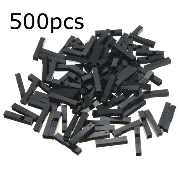 500PCS 1 Pin Header Connector Housing For Dupont Wire Jumper Compact