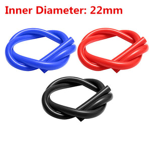 1M Inner Diameter 22mm Silicone Tube Silicone Vacuum Hose Tubing Turbo Coolant Tube