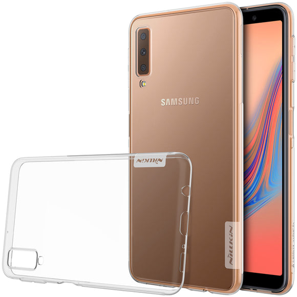 Nillkin Soft TPU Super Thin Transparent Design Protective Case for Samsung Galaxy A7 2018