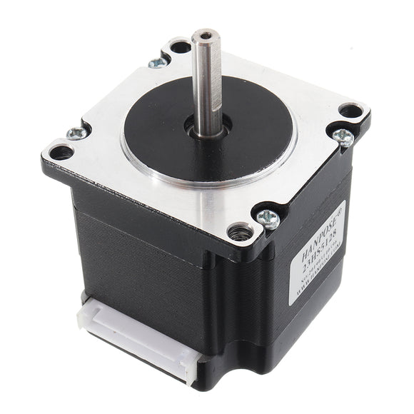 HANPOSE 23HS5128 51mm Nema 23 Stepper Motor 57 Motor 2.8A 101N.cm 4-lead CNC Laser Grind Foam Plasma Cut Engraving Machine