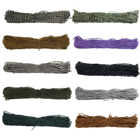 300 Feet 91m 7 Inner Strand Mil Survival Paracord Bushcraft Parachute Cord Lanyard Rope Type III