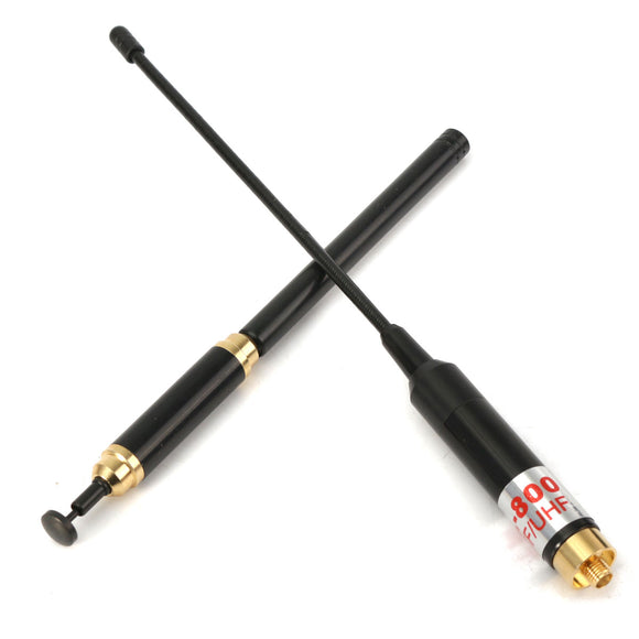 AL800 High Gain Dual Band Telescopic Antenna for BAOFENG UV-5R PLUS UV-5RE Plus Walkie Talkie