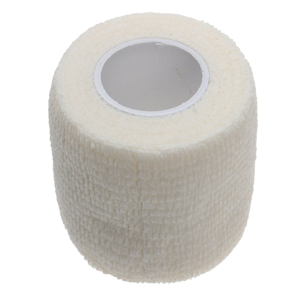 4Pcs White Non-woven Adhesive Elastic Supporting Finger Arm Bandage Tapes