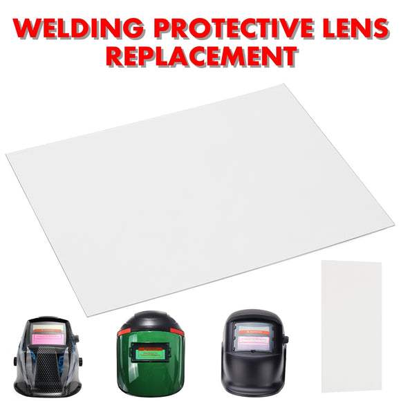 Welding Cover Lens Helmet Solar Clear Outer Protective Spare Plate Replacement