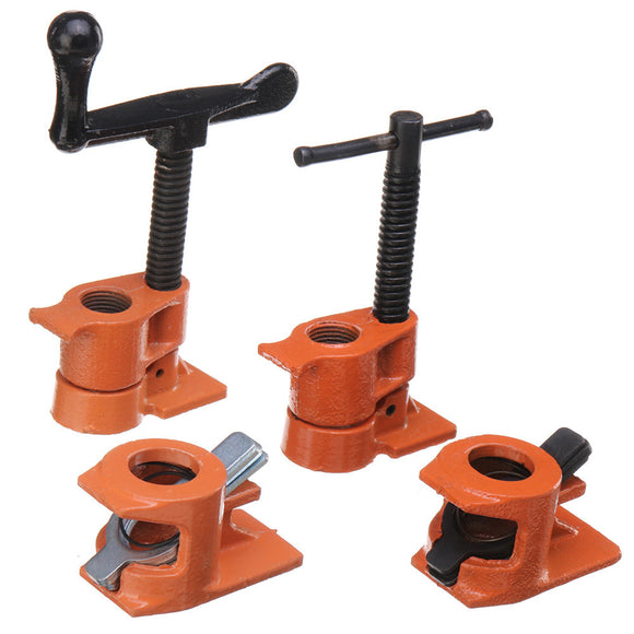 1/2 Inch Wood Gluing Pipe Clamp Quick Release Heavy Duty Carpenter Woodworking Tool