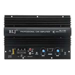 BLJ 190 12V 1000W Mono Car Audio High Power Digital Amplifier Board Powerful Bass Subwoofer