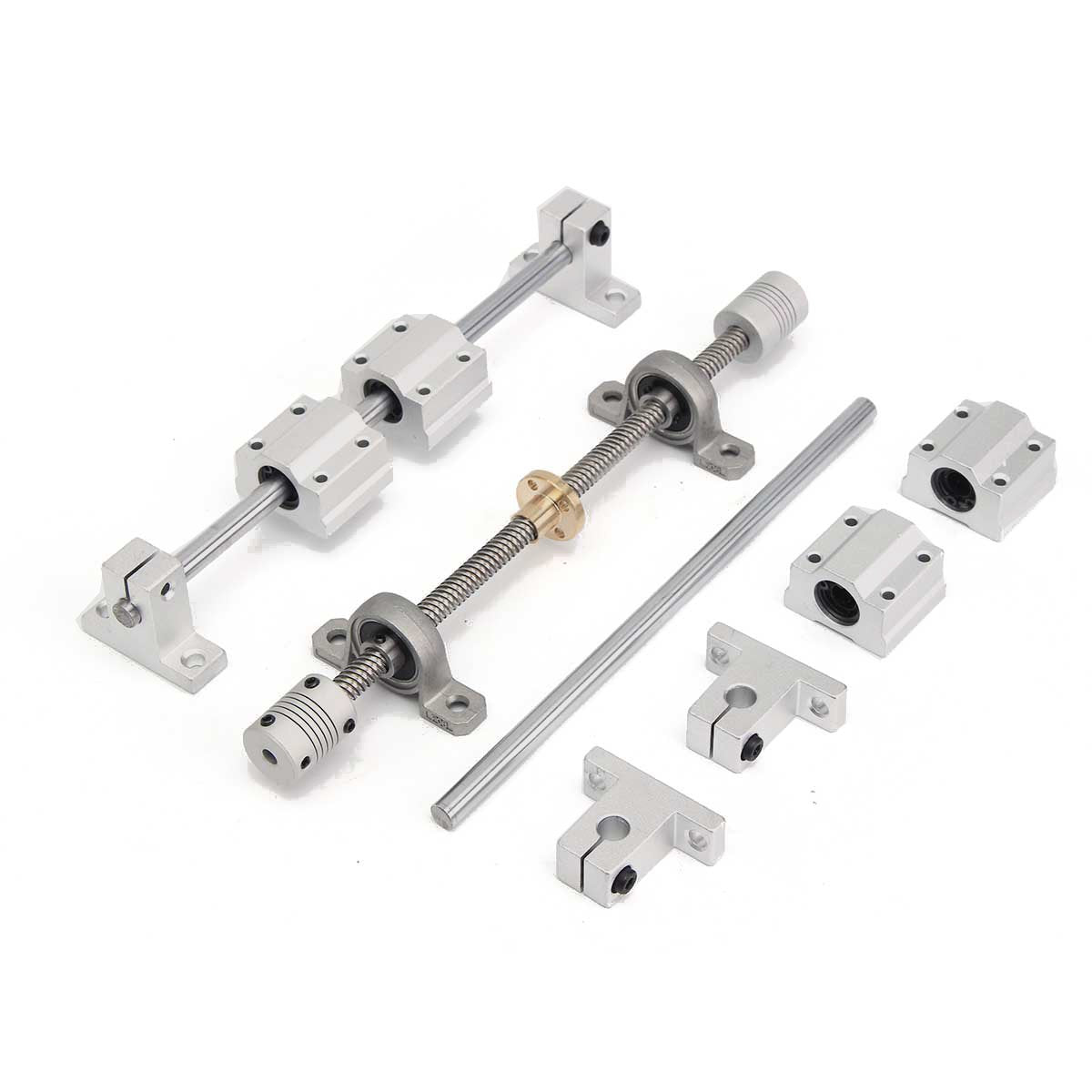 T8 8mm 200mm CNC Lead Screw Rod Linear Rail Shaft – Electronic Pro
