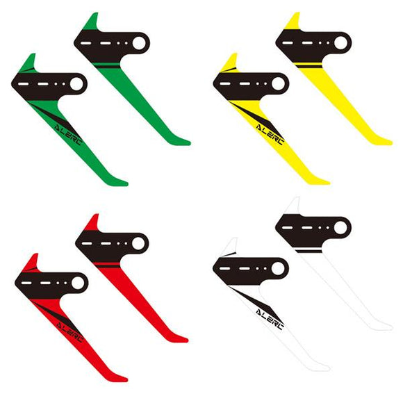 ALZRC Devil 380 420 FAST RC Helicopter Part Carbon Fiber Vertical Stabilizer Colorful Sticker