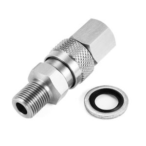 1/8BSPP Paintball PCP Quick Release Disconnect Coupler Doulbe Male Female Plug Connector