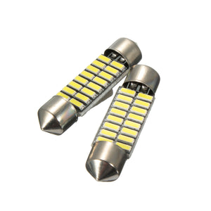 31mm/36mm/39mm/42mm Canbus SMD LED Car Interior Lights Festoon Bulbs Error Free