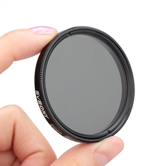 Svbony 2 Linear Polarizer Filter Anodized Aluminum Optical Glass for Lunar Planetary Observing