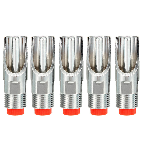 5Pcs 1/2 Inch Stainless Steel Pig Automatic Nipple Water Drinker Feeder Duck-Billed Waterer