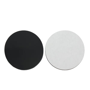 100Pcs 32mm Round Black Silicone Oval Model Bases Support for Wargames Table Games Warhammer 40K