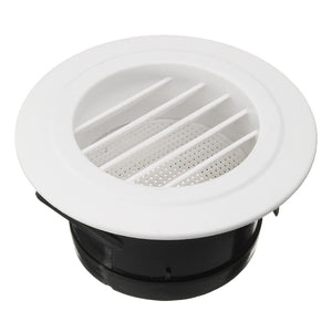 Round Air Vent ABS Louver Grille Cover ABS Ventilation Grille Air Grille Round