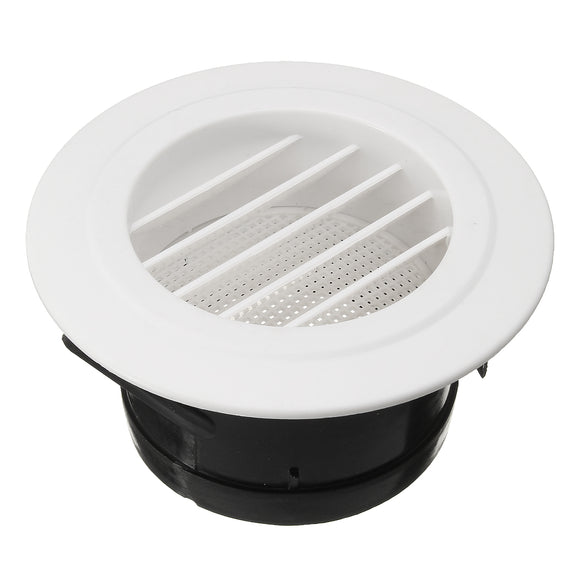Round Air Vent ABS Louver Grille Cover ABS Ventilation Grille Air Grille Round