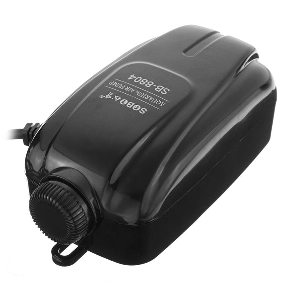 5W 220-240V Double Outlet 4L/min Aquarium Air Pump Water Fish Tank Oxygen Fountain Aerator