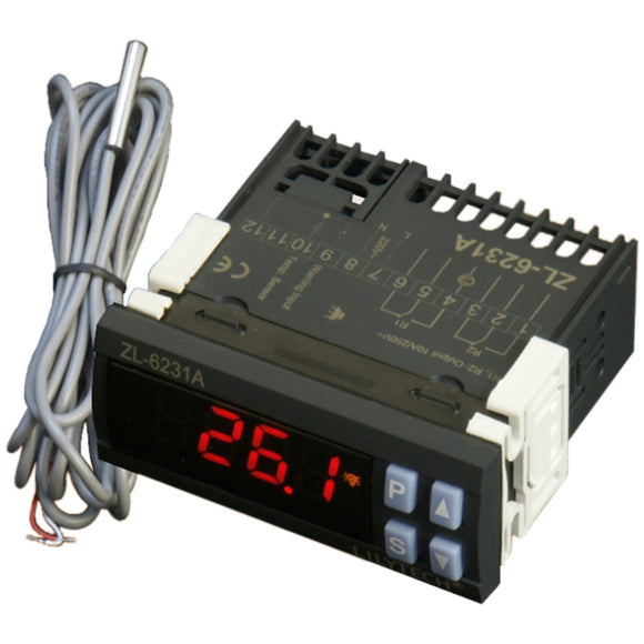 LILYTECH ZL-6231A Incubator Controller 220V Thermostat with Multifunctional Timer Intelligent Temperature Control Regulator