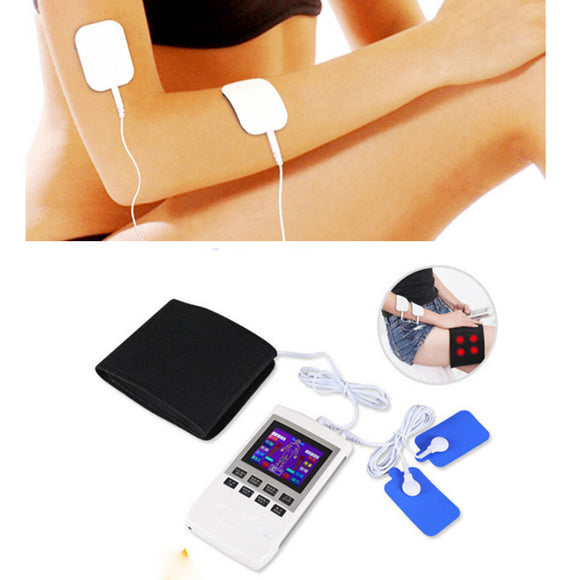 3 in 1 TENS Unit Muscle Stimulator EMS Muscle Electric Massager Pain Relief Electronic Muscle Relaxer Pulse Massager