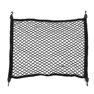 70cm*70cm Universal Car Trunk Pouch Elastic Nylon Mesh Debris Bags Rear Cargo Storage Bag