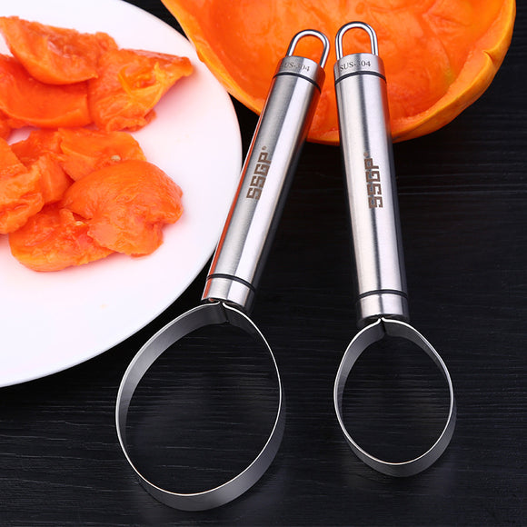 Stainless Steel Vegetable Cutter Fruit Melon Corer Seed Dig Pulp Separator Slicer Peeler