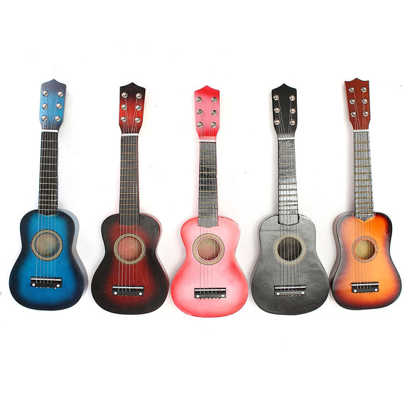 21'' Beginners Basswood Acoustic Guitar 6 String Practice Music Instruments