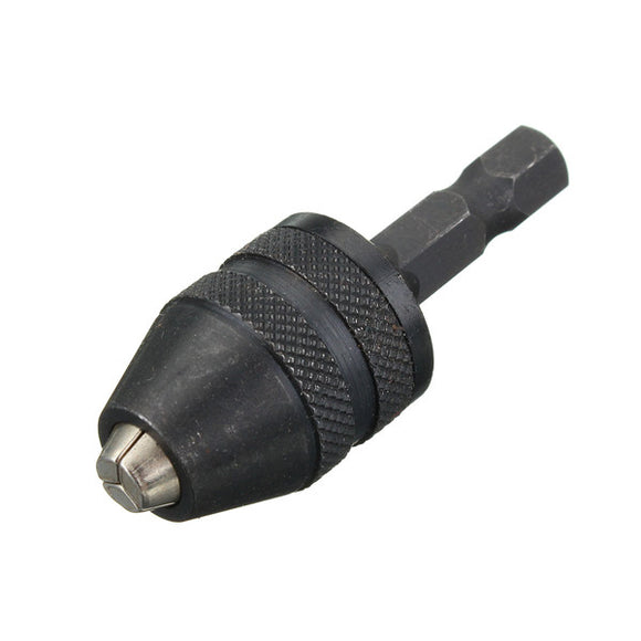 0.3-3.6mm Keyless Drill Chuck 1/4 Hex Shank Drill Adapter