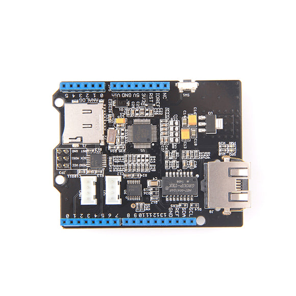 W5500 Ethernet Shield Ethernet Controller Expansion Board IoT Solution built-in Grove Connectors for I2C and UART