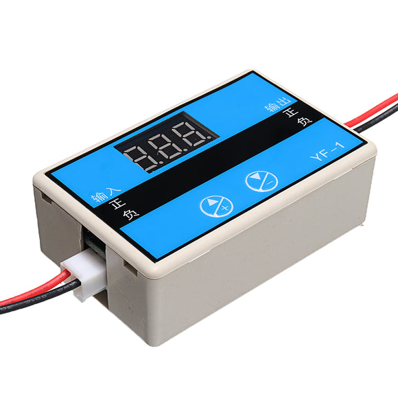 YF-01 DC Over-current Disconnection Protector Current Sensor Detection for Motor Stalls and Stops Rotation Current Monitoring 0.01-9.99A with Digital Display