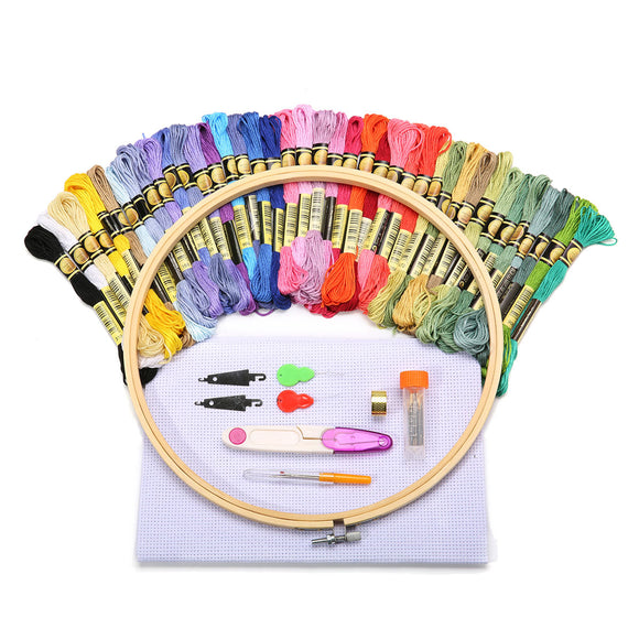 Full Range of Embroidery Starter Kit Cross Stitch Tool Kit