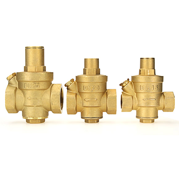 DN12/20/25 Water Heater Brass Valve Tap Water Pressure Regulator Reducer