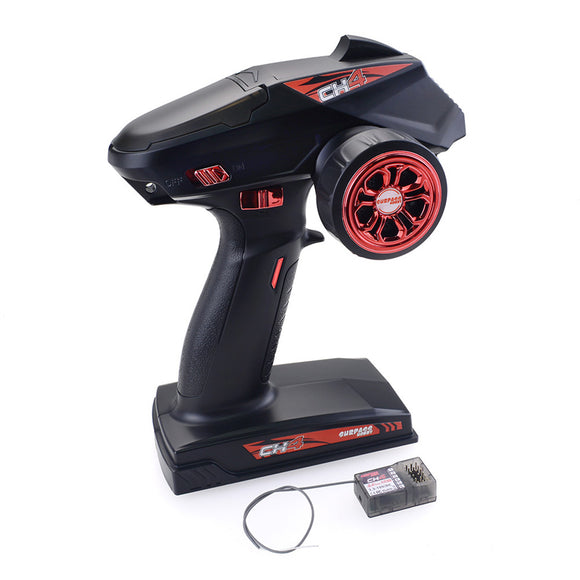 Surpass Hobby CH4 2.4G 4CH Super Response Transmitter Remote Control With Receiver For RC Car Boat Tank