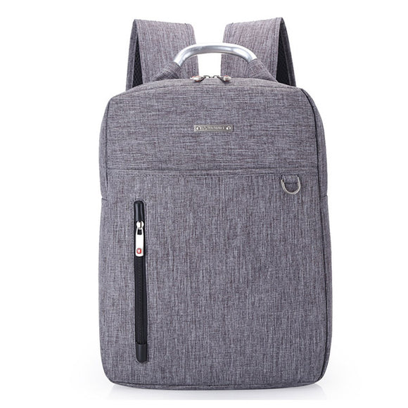 15inch Men Women Unisex Laptop Backpack Nylon Business Knapsack