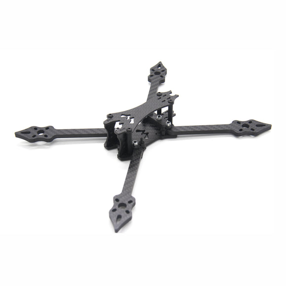 URUAV Black Bat 220 220mm 5 Inch Wheelbase 5mm Arm Stretch X Frame Kit for RC Drone 79.1g