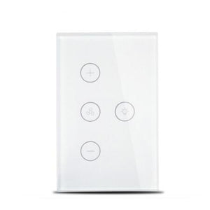 AC100-240V Smart Controller WiFi Fan Light Switch Compatible with Alexa Google Home Smart Life App