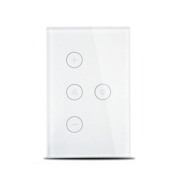 AC100-240V Smart Controller WiFi Fan Light Switch Compatible with Alexa Google Home Smart Life App