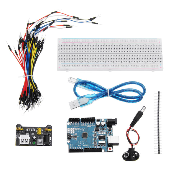 UNOR3 MB-102 830 Points Breadboard Starter Learning Kits For Arduino