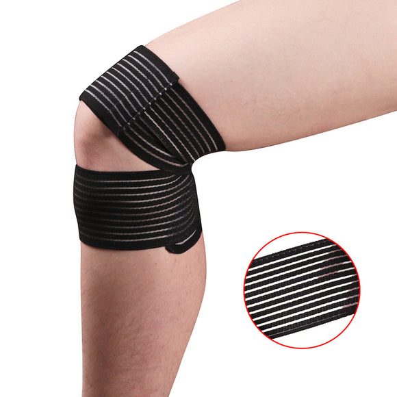 KALOAD 1 Pcs Knee Pad Polyester Knee Support Elastic Breathable Yoga Sports Fitness Knee Protector