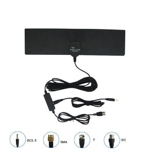 GF-HDTV006 Car HD Digital TV Antenna  DVB-T Outdoor Indoor Antenna Pad For American Area Used