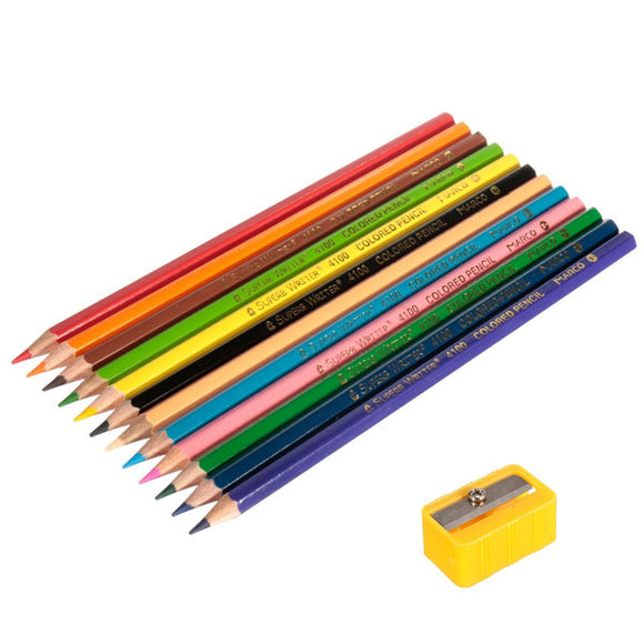 12 Colors Art Oil Base Non-toxic Drawing Pencils Set For Artist Sketching