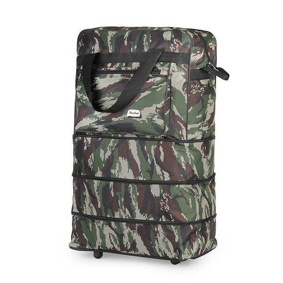 Honana HN-TB36 Expandable Rolling Travel Storage Bag Light Weight Rolling Wheeled SuitCase