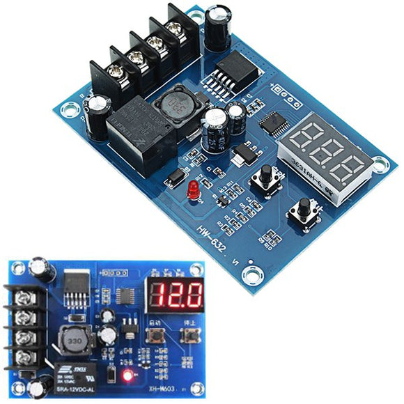 XH-M603 DC 12-24V Charging Control Module Lithium Storage Battery Control Switch Protection Board