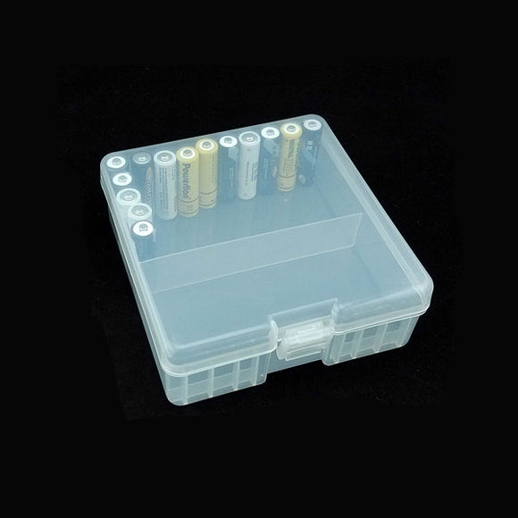 Powerlion PL-5100 AA Battery Storage Clear Case Box