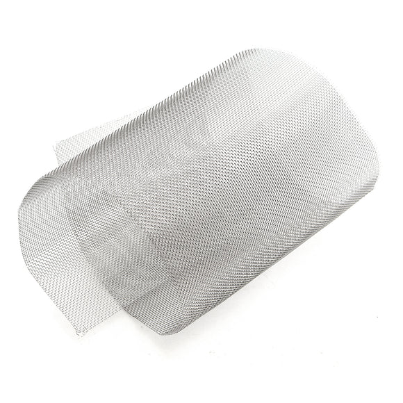 15x45cm 304 Stainless Steel Woven Wire Filter Screen Sheet Filtration Cloth 20 Mesh