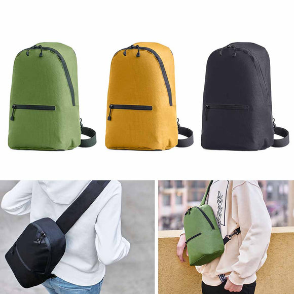 Xiaomi 7L Chest Bag 3 Colors Level 4 Waterproof Nylon 100g Lightweight Messenger Bag For 10inch Laptop Outdoor Travel